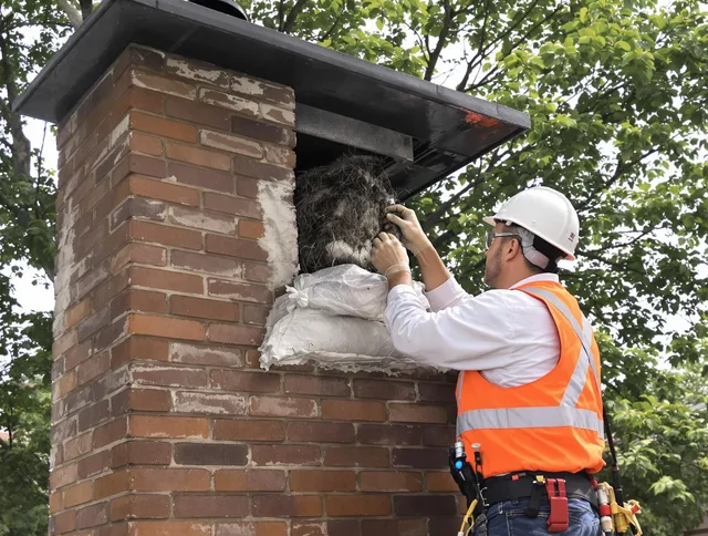 Humane removal of debris and animals by Huntington Park Chimney Sweep in Huntington Park, CA