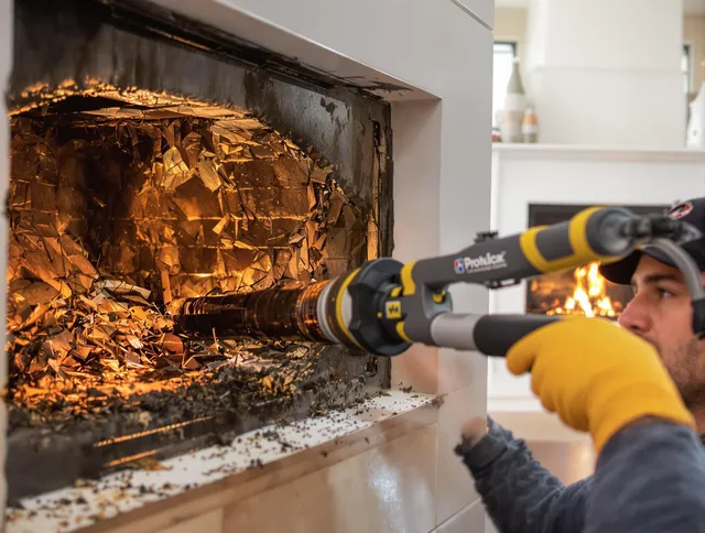 Professional chimney cleaning by Huntington Park Chimney Sweep in Huntington Park, CA
