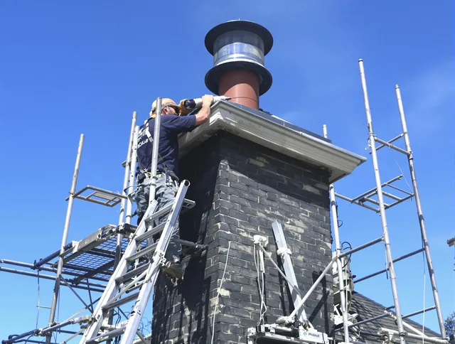 Sturdy chimney crown finished by Huntington Park Chimney Sweep in Huntington Park, CA