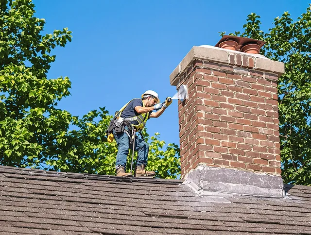 Huntington Park Chimney Sweep performing an inspection with advanced tools in Huntington Park, CA