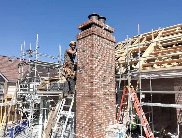 New chimney installation completed by Huntington Park Chimney Sweep in Huntington Park, CA
