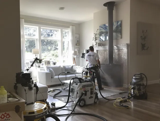 Soot removal service by Huntington Park Chimney Sweep for a fireplace in Huntington Park, CA